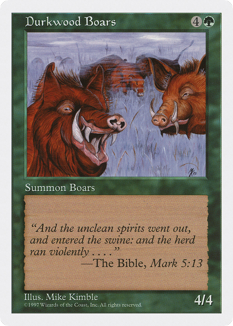 Durkwood Boars [Fifth Edition]-1