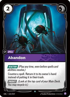 Abandon (131/219) - Unleashed Foil-1