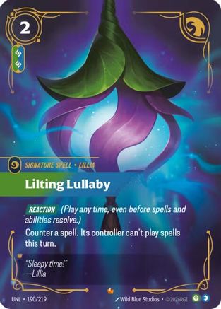 Lilting Lullaby (190/219) - Unleashed Foil-1