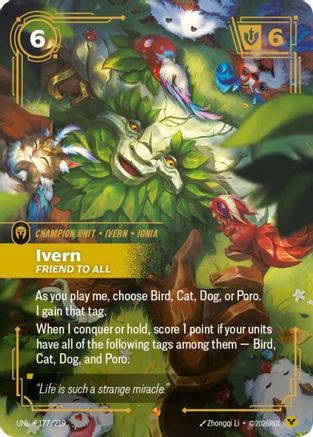 Ivern - Friend to All (177/219) - Unleashed Foil-1