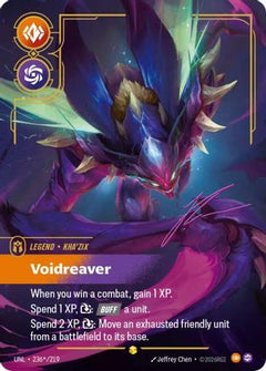 Kha'Zix - Voidreaver (Signature) (236*/219) - Unleashed Foil-1
