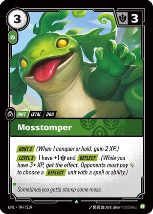 Mosstomper (047/219) - Unleashed Foil-1