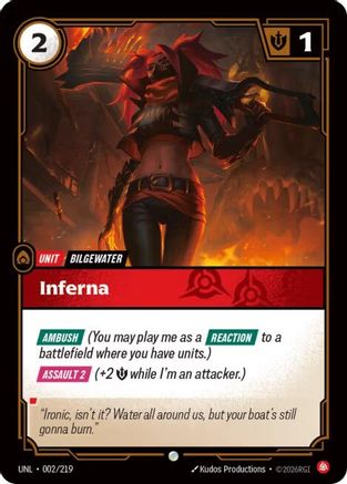 Inferna (002/219) - Unleashed Foil-1