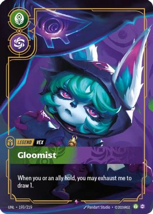 Vex - Gloomist (193/219) - Unleashed Foil-1