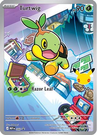 Turtwig 040  - Holofoil ME Mega Evolution Promo - Promo-1