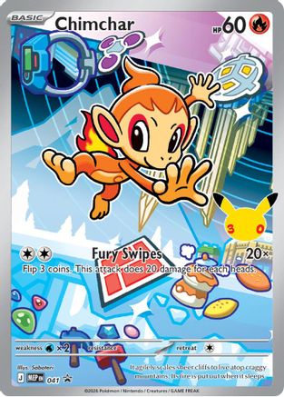Chimchar 041  - Holofoil ME Mega Evolution Promo - Promo-1