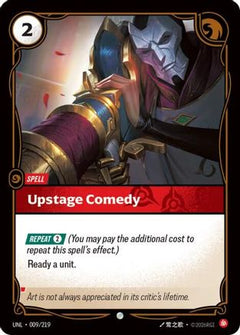 Upstage Comedy (009/219) - Unleashed Foil-1