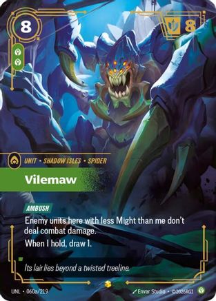 Vilemaw (Alternate Art) (060a/219) - Unleashed Foil-1