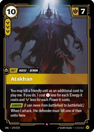 Atakhan (170/219) - Unleashed Foil-1