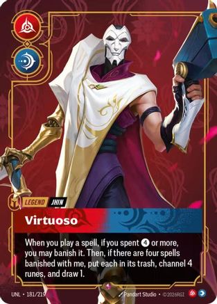 Jhin - Virtuoso (181/219) - Unleashed Foil-1