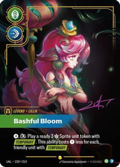 Lillia - Bashful Bloom (Signature) (230*/219) - Unleashed Foil-1
