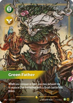 Ivern - Green Father (Overnumbered) (233/219) - Unleashed Foil-1