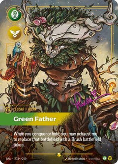 Ivern - Green Father (Signature) (233*/219) - Unleashed Foil-1