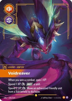 Kha'Zix - Voidreaver (Overnumbered) (236/219) - Unleashed Foil-1
