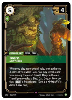 Ivern - Nurturer (051/219) - Unleashed Foil-1