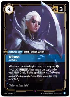 Diana - Lunari (079/219) - Unleashed Foil-1