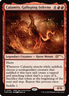 Calamity, Galloping Inferno (Year of the Horse 2026) (SSP-002) - Standard Showdown Promos Foil-1
