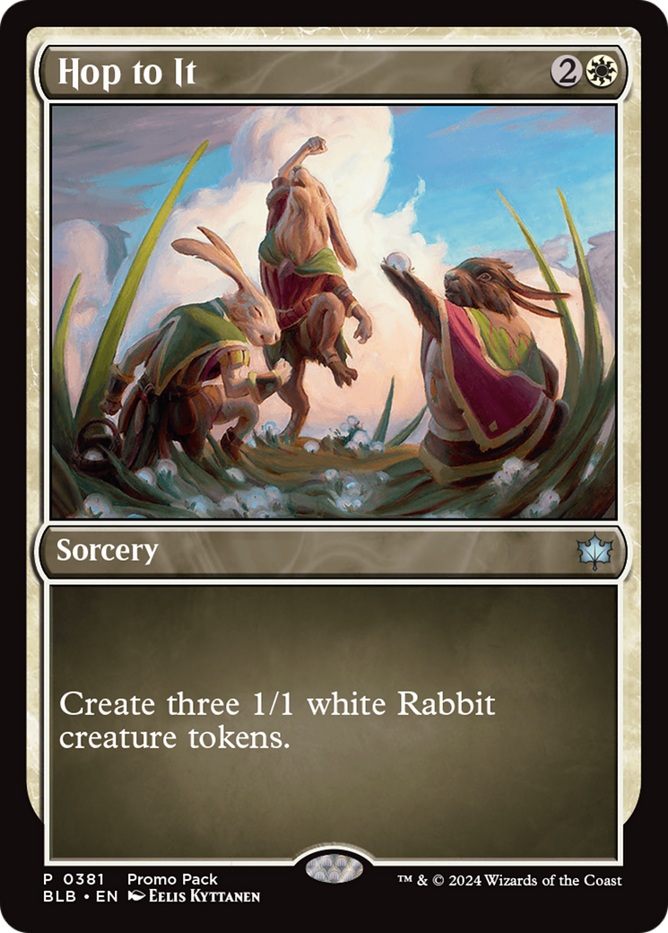 Hop to It [Bloomburrow Promos]-1