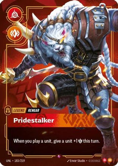 Rengar - Pridestalker (183/219) - Unleashed Foil-1