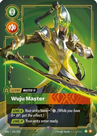 Master Yi - Wuju Master (191/219) - Unleashed Foil-1