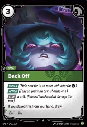 Back Off (042/219) - Unleashed-1