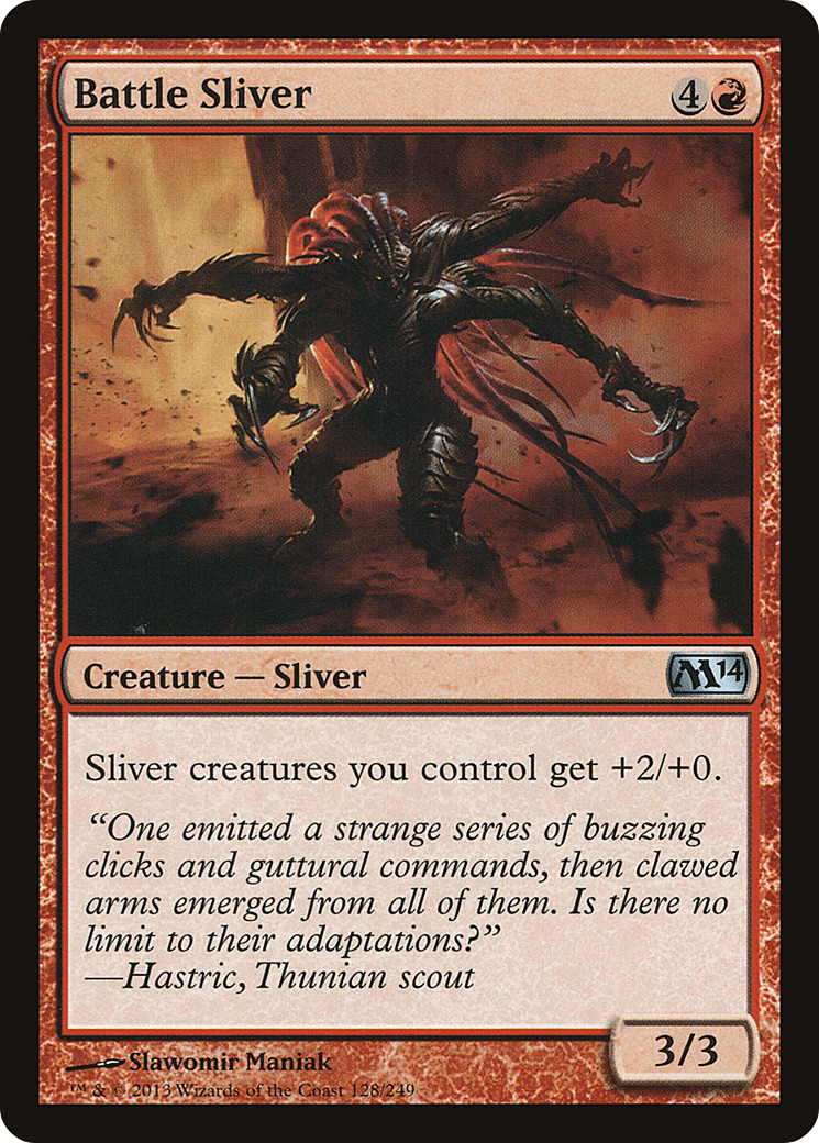 Battle Sliver [Magic 2014]-1
