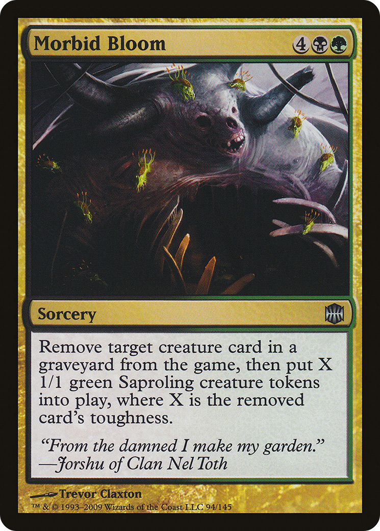 Morbid Bloom [Alara Reborn]-1