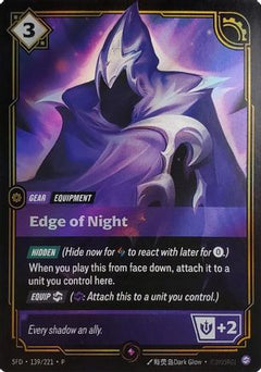 Edge of Night (Top 8) (139/221) - Riftbound Organized Play Promotional Cards Foil-1