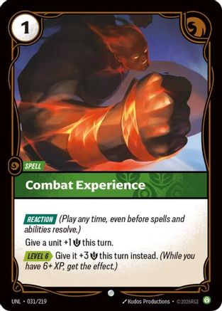 Combat Expertise (031/219) - Unleashed Foil-1