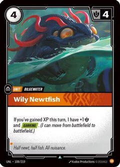 Wily Newtfish (108/219) - Unleashed-1
