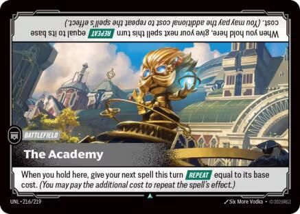 The Academy (216/219) - Unleashed Foil-1