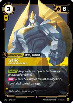 Galio - Indefatigable (171/219) - Unleashed Foil-1