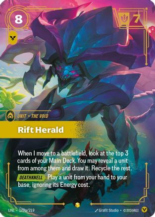 Rift Herald (Alternate Art) (179a/219) - Unleashed Foil-1