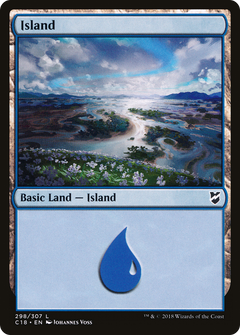 Island (298) [Commander 2018]-1