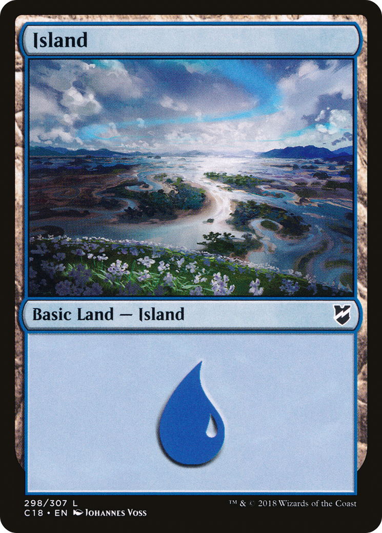 Island (298) [Commander 2018]-1