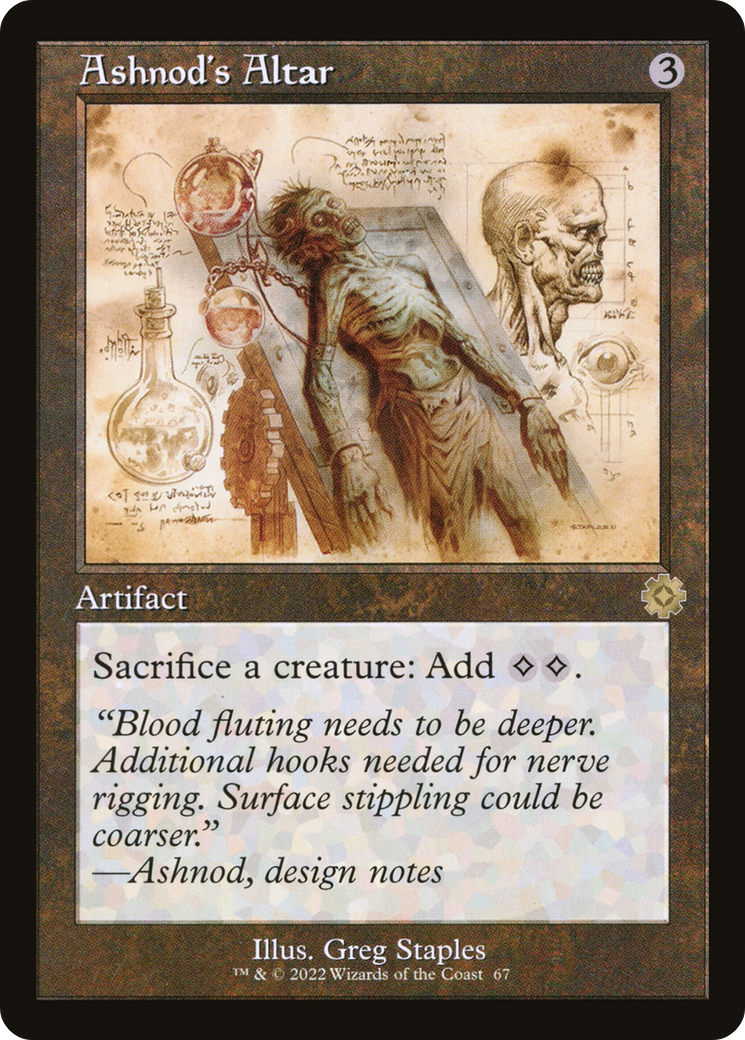 Ashnod's Altar (Retro Schematic) [The Brothers' War Retro Artifacts]-1