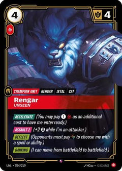 Rengar - Unseen (024/219) - Unleashed Foil-1