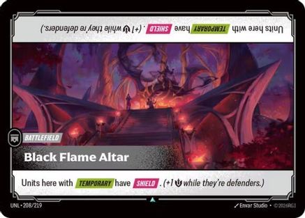 Black Flame Altar (208/219) - Unleashed-1
