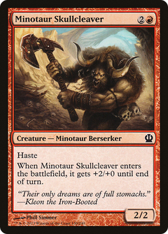 Minotaur Skullcleaver [Theros]-1
