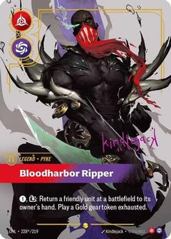 Pyke - Bloodharbor Ripper (Signature) (228*/219) - Unleashed Foil-1