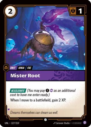 Mister Root (127/219) - Unleashed Foil-1
