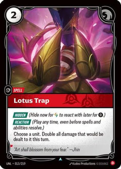 Lotus Trap (013/219) - Unleashed-1