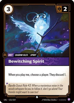 Bewitching Spirit (121/219) - Unleashed Foil-1