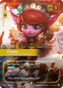 Poppy - Defender of the Meek (Alternate Art) (178a/219) - Unleashed Foil-1