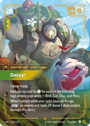 Daisy! (196/219) - Unleashed Foil-1