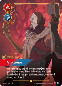 Jhin - Virtuoso (Overnumbered) (226/219) - Unleashed Foil-1