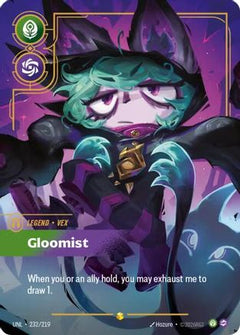 Vex - Gloomist (Overnumbered) (232/219) - Unleashed Foil-1