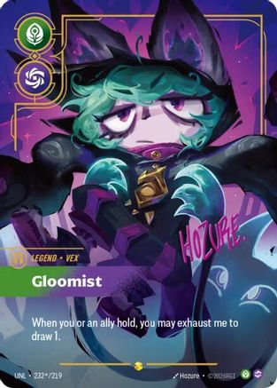 Vex - Gloomist (Signature) (232*/219) - Unleashed Foil-1