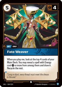 Fate Weaver (064/219) - Unleashed Foil-1