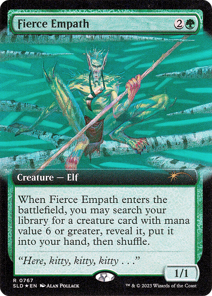 Fierce Empath (Extended Art) [Secret Lair Drop Series]-1